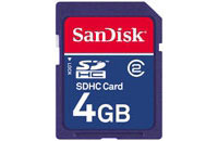 Sandisk 2x 4GB SDHC (SDSDB2-004G-B35)
